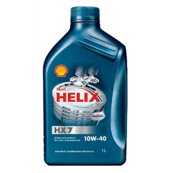 Моторное масло Shell Helix Plus НХ7 10w40 полусинтетическое (1 л)